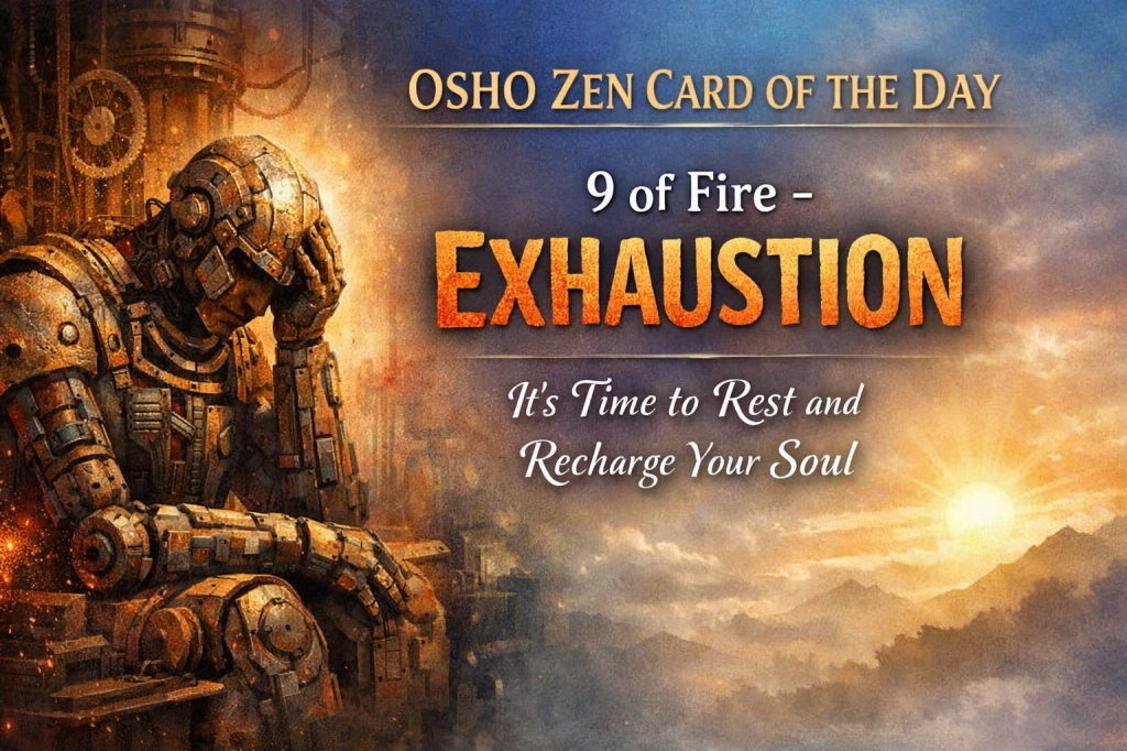 Osho Zen Card of the Day – 16th February&nbsp;2026