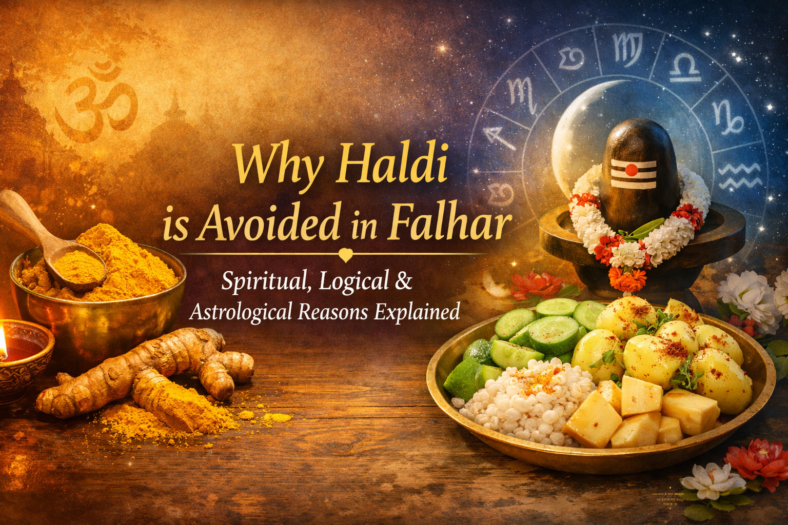 Why Haldi Is Avoided in Falhar: The Spiritual, Logical, and Astrological Reason Behind This Sacred Practice