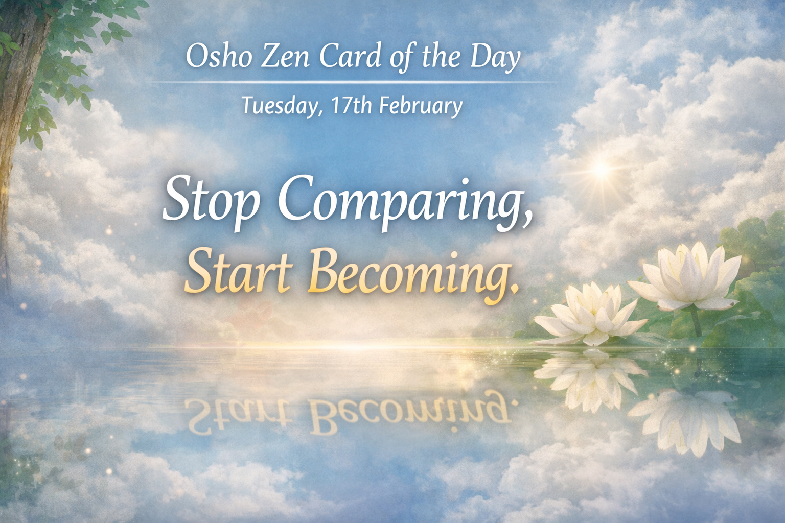 Osho Zen Card of the Day