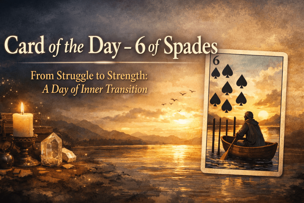 Card of the Day – 6 of&nbsp;Spades