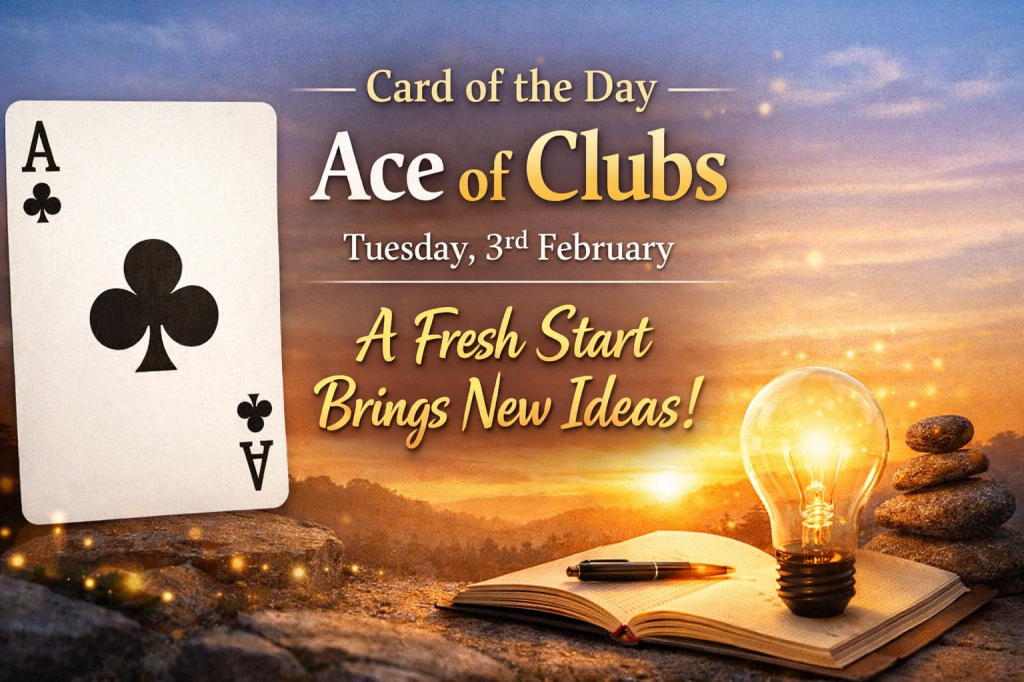 🃏 Card of the Day – Ace of&nbsp;Clubs