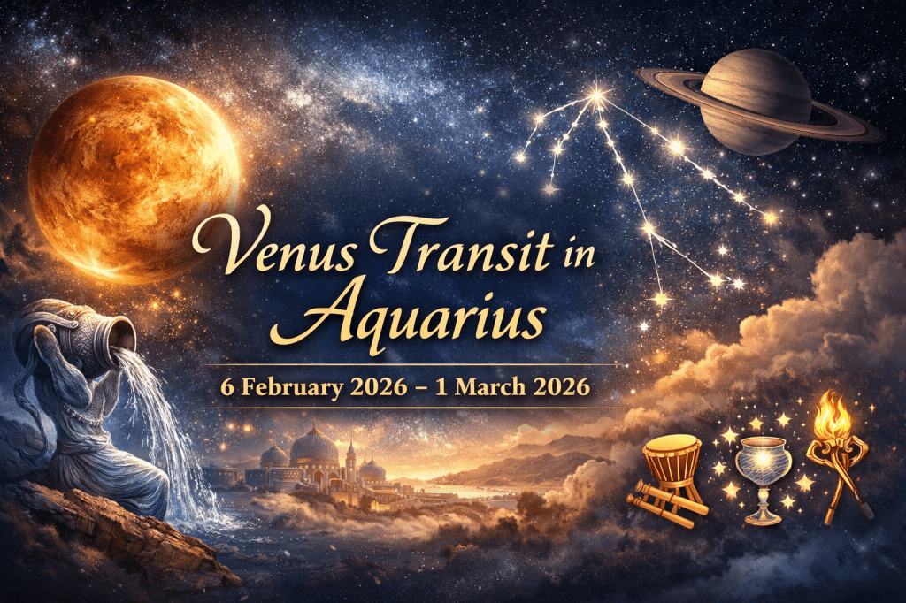 Venus Transit in Aquarius (6 February – 1 March&nbsp;2026)