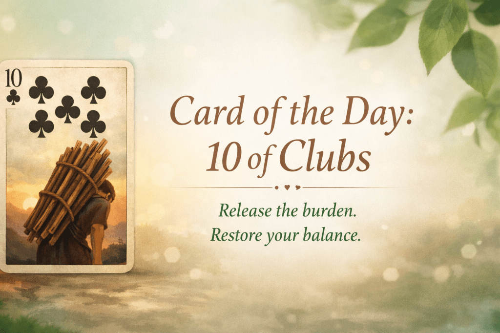Card of the Day – 10 of&nbsp;Clubs