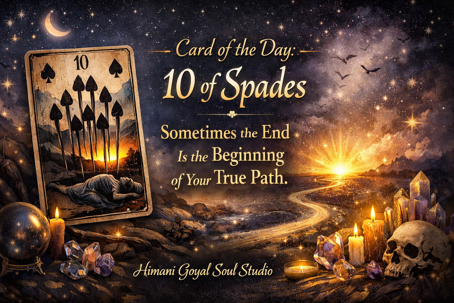 Card of the Day: 10 of Spades