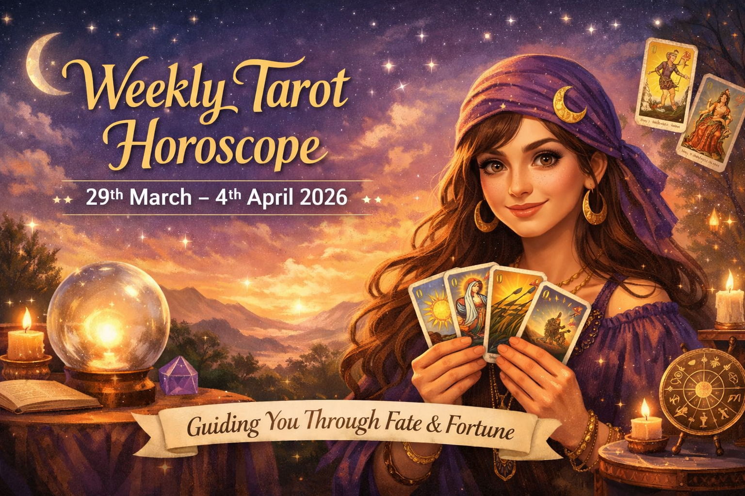 Weekly Tarot Horoscope: 29th March – 4th April 2026
