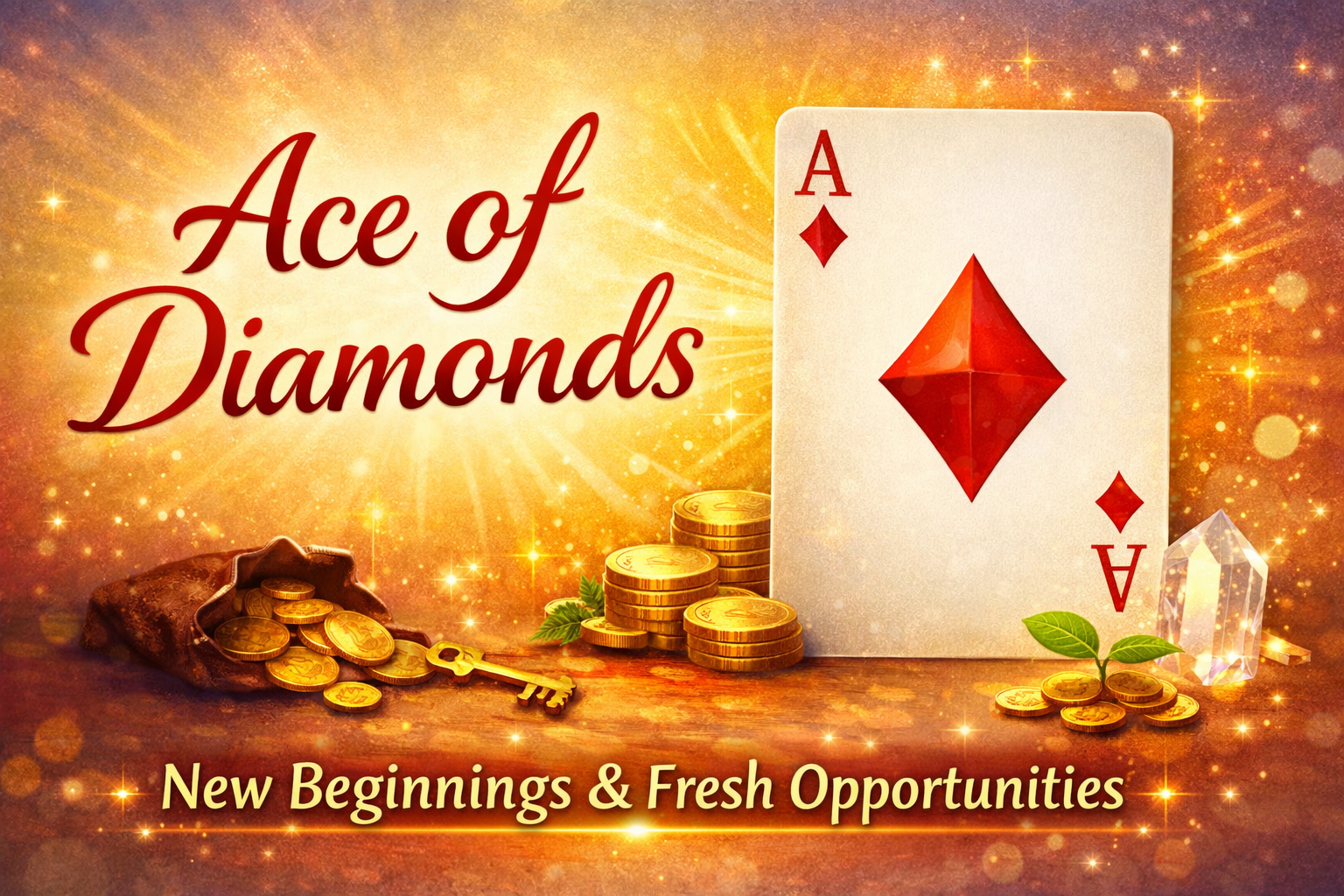 Ace of Diamonds — Cartomancy Card of the Day