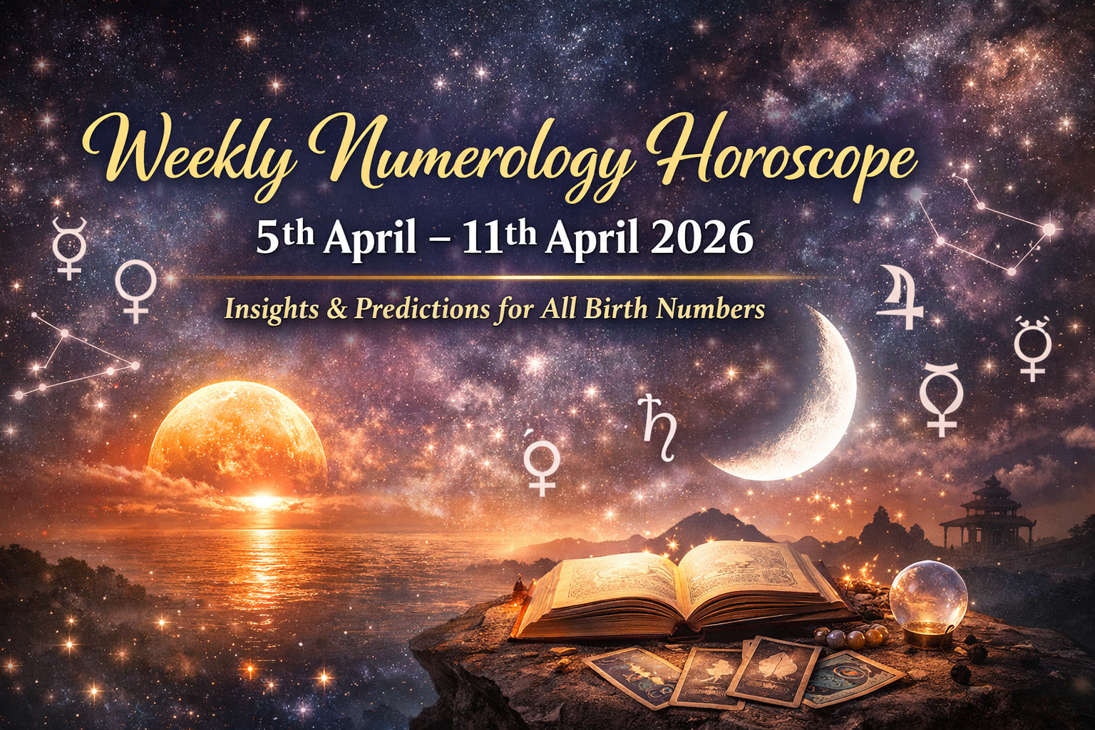 Weekly Numerology Horoscope 5th April – 11th April 2026