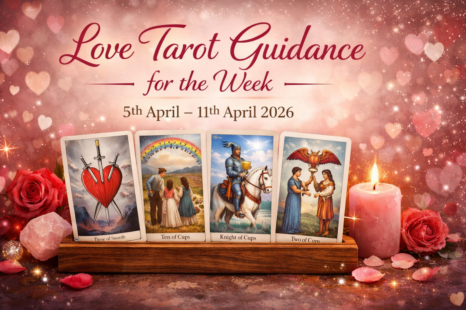 Love Tarot Guidance for the Week 5th April – 11th April 2026