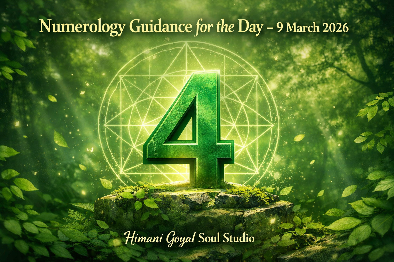 Numerology Energy of the Day – 9 March 2026.