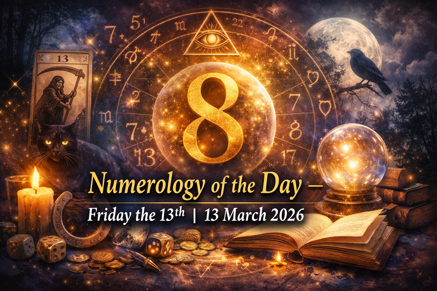 Numerology of the Day – 13 March 2026