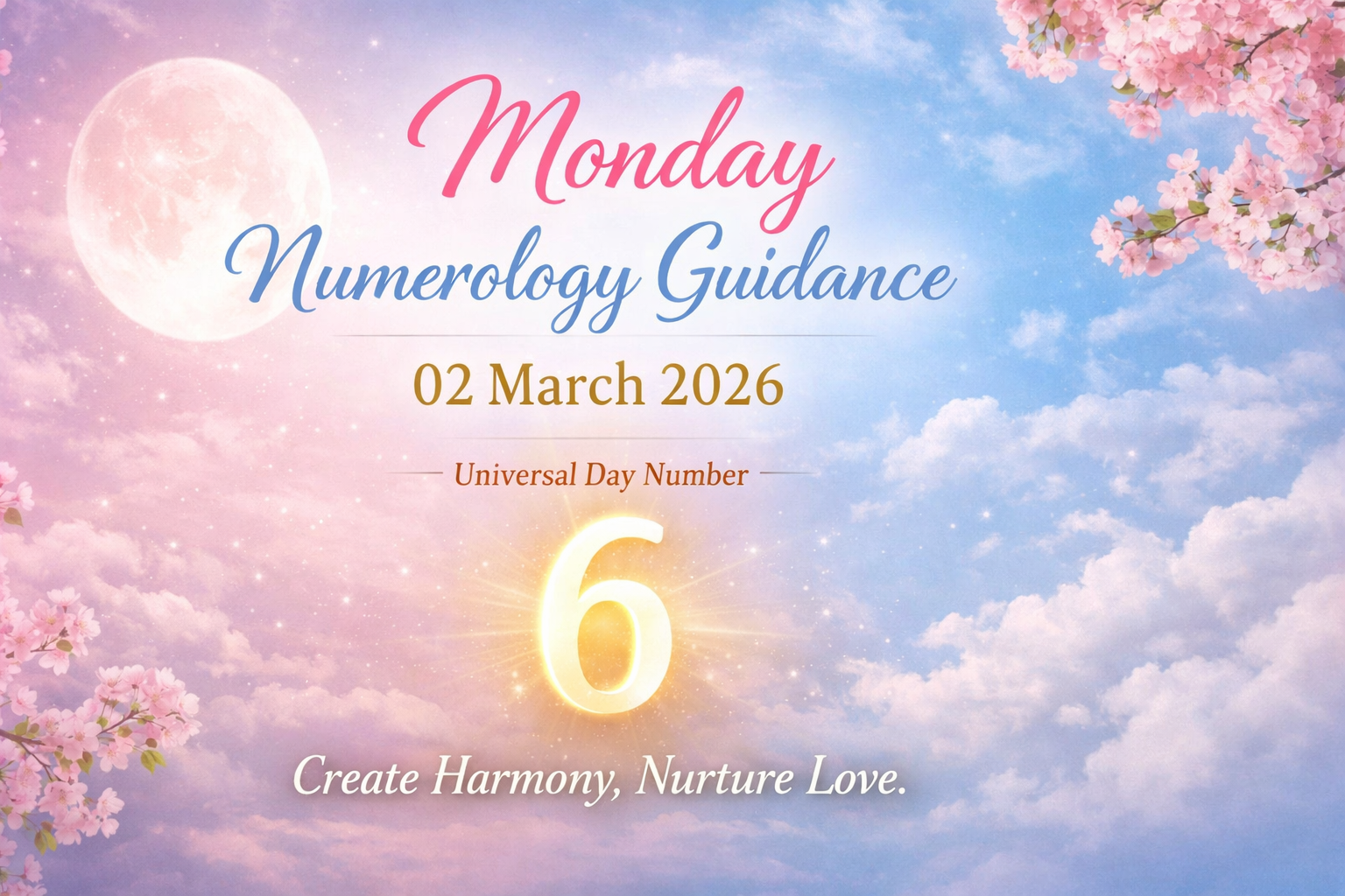 Monday Numerology Guidance – 02 March 2026