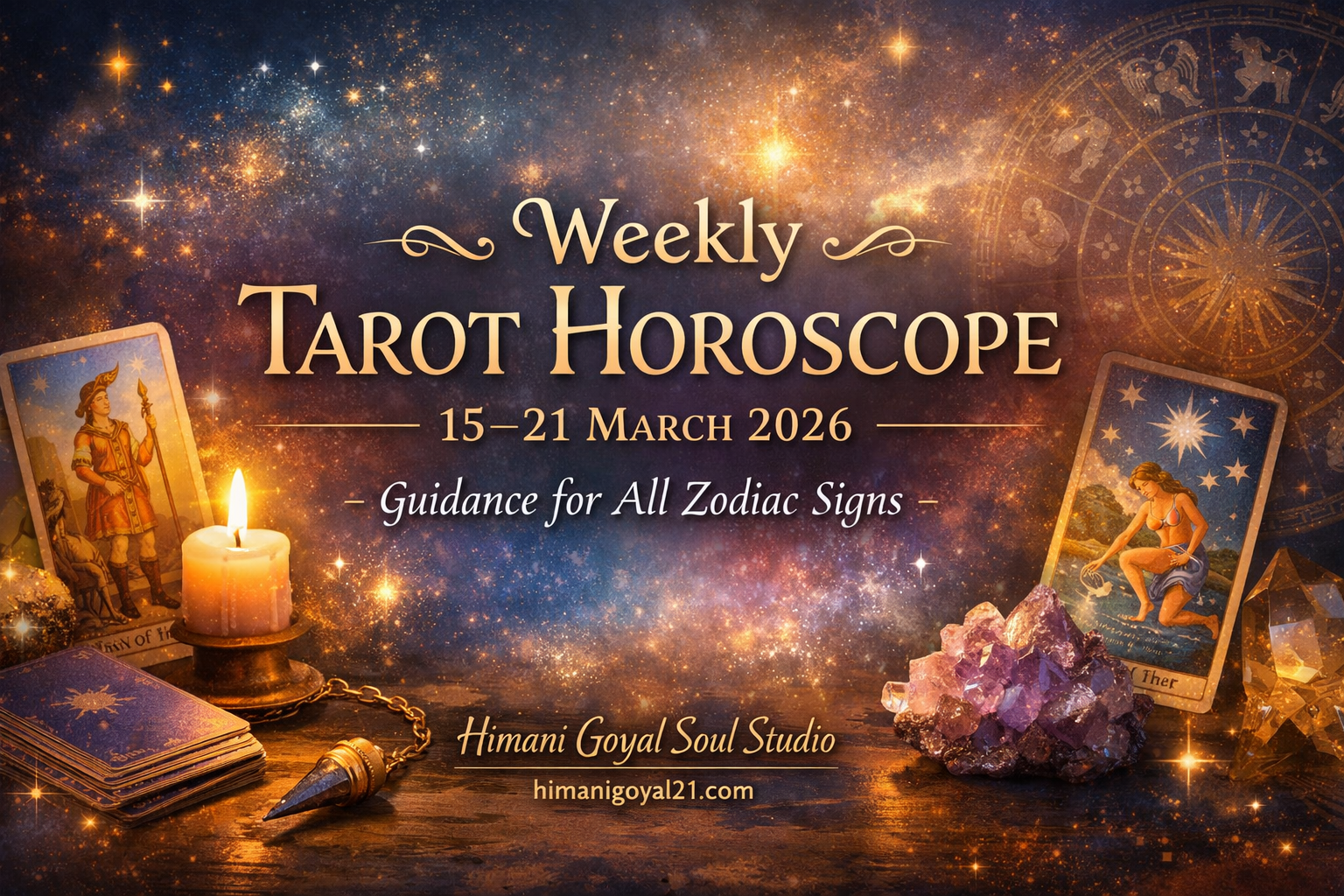 Weekly Tarot Horoscope-15th – 21st March 2026