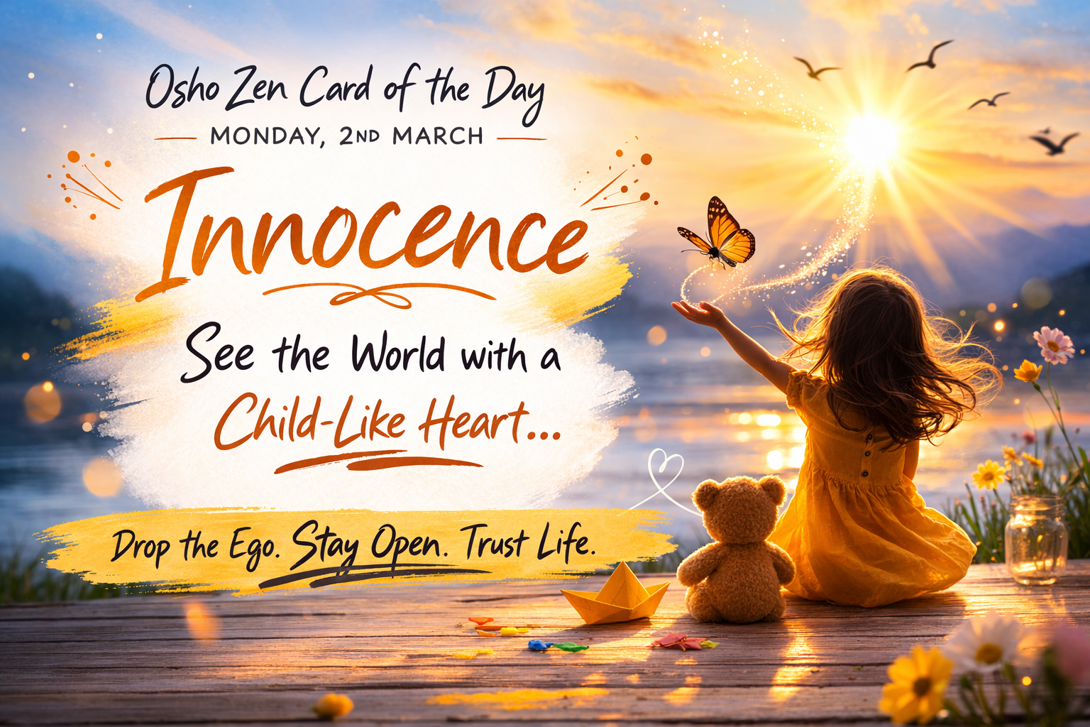 Osho Zen Card of the Day – 2nd March