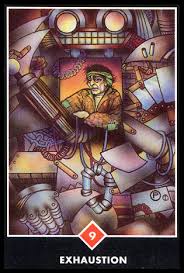 Osho Zen Card of the Day — 9 of Fire: Exhaustion