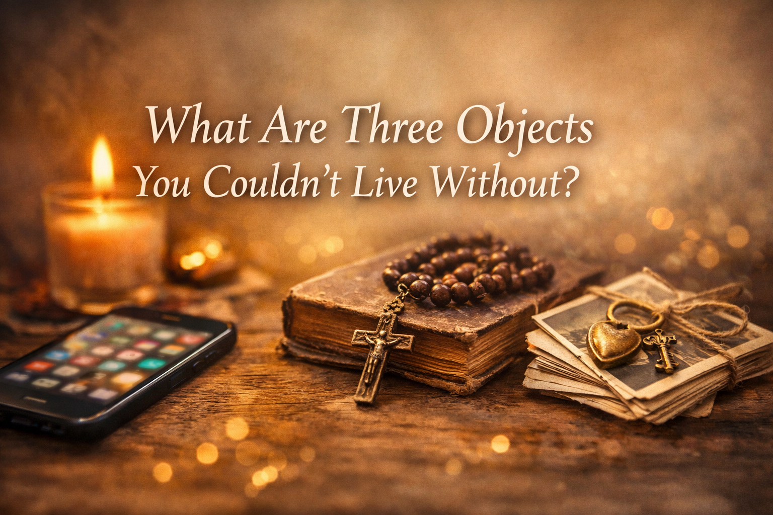 If You Had to Choose Only Three… What Would They Be?