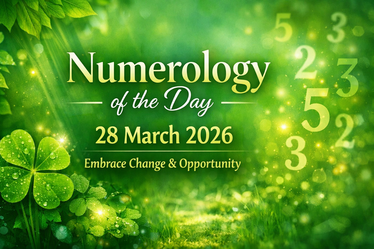 Numerology of the Day – 28 March 2026