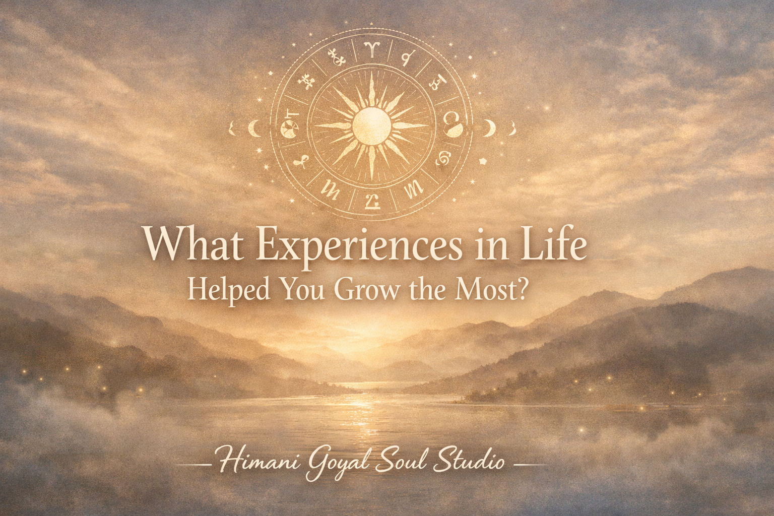 The Experiences That Shape Who You Become