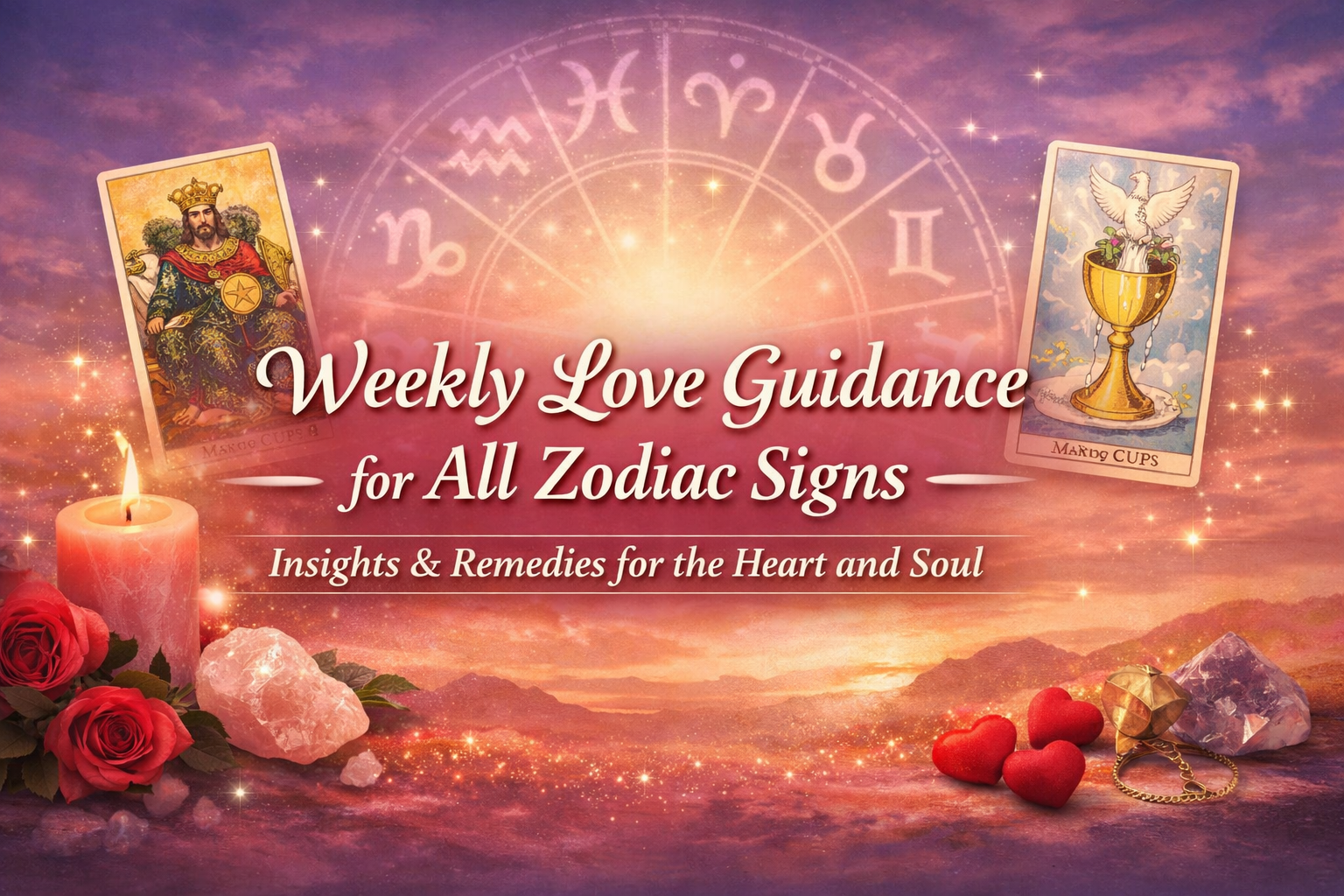 Weekly Love Guidance for All Zodiac Signs