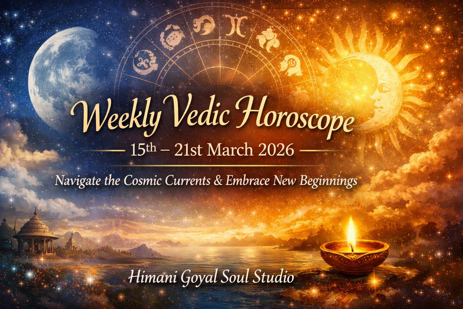 Weekly Vedic Horoscope-15th – 21st March 2026