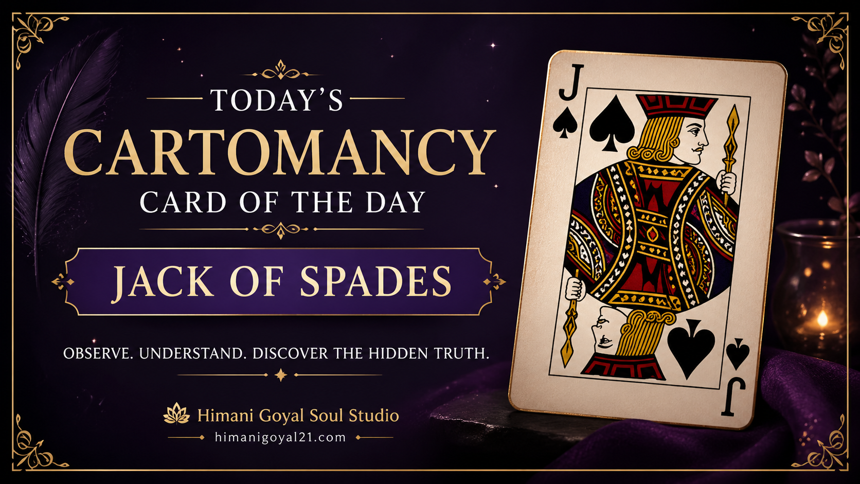 Jack of Spades – Card of the Day