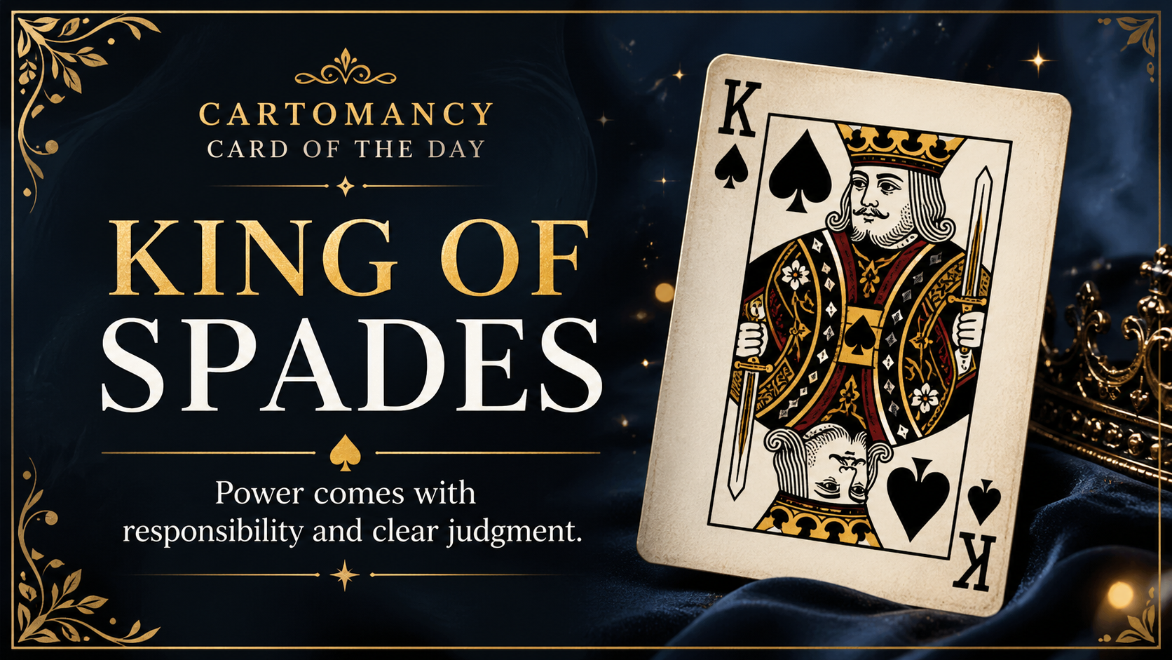 King of Spades – Card of the Day