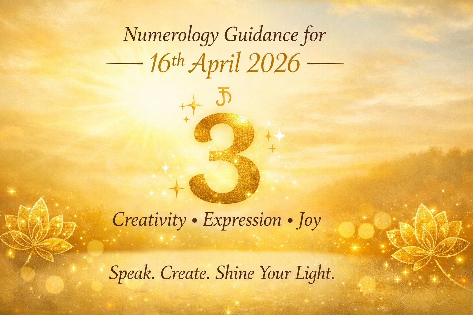 Numerology Guidance for 16th April 2026