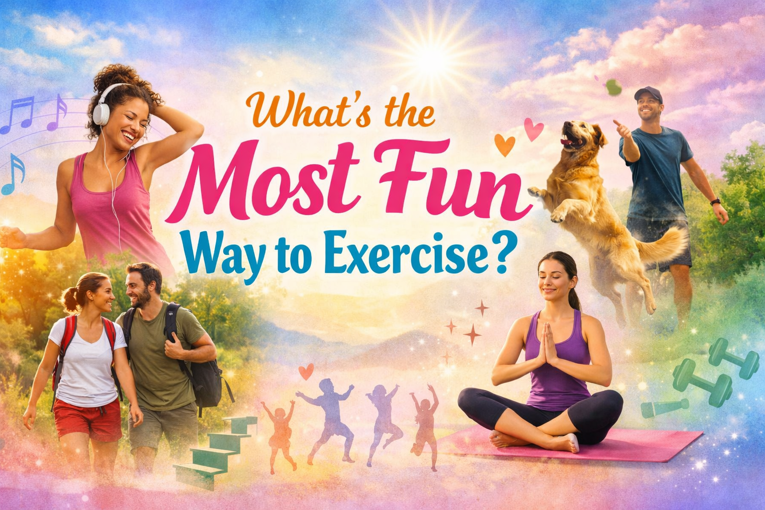 What’s the most fun way to exercise?