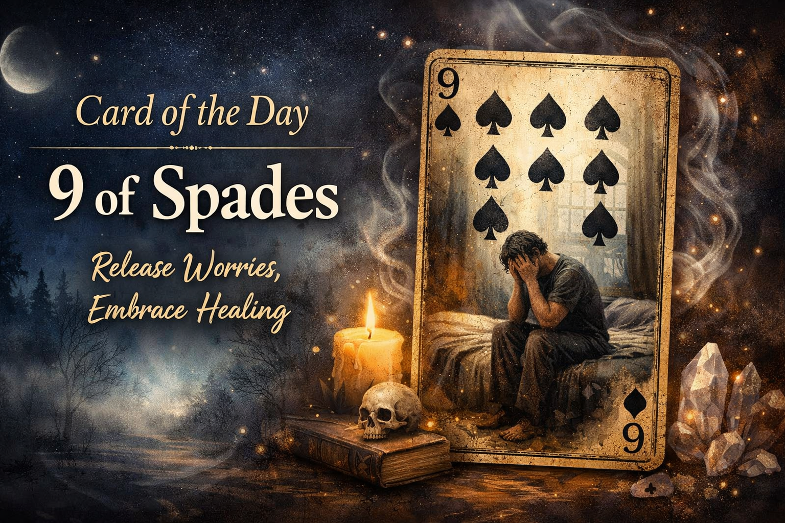 Cartomancy Card of the Day – 9 of Spades