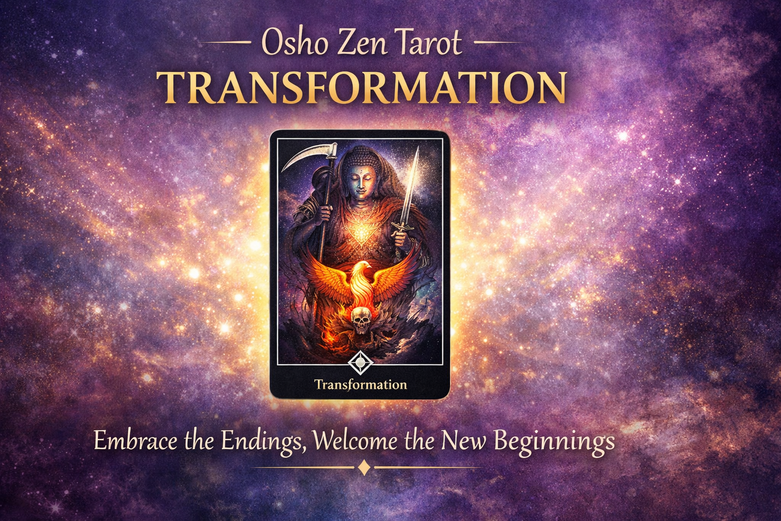 Osho Zen Tarot – Card of the Day: Transformation