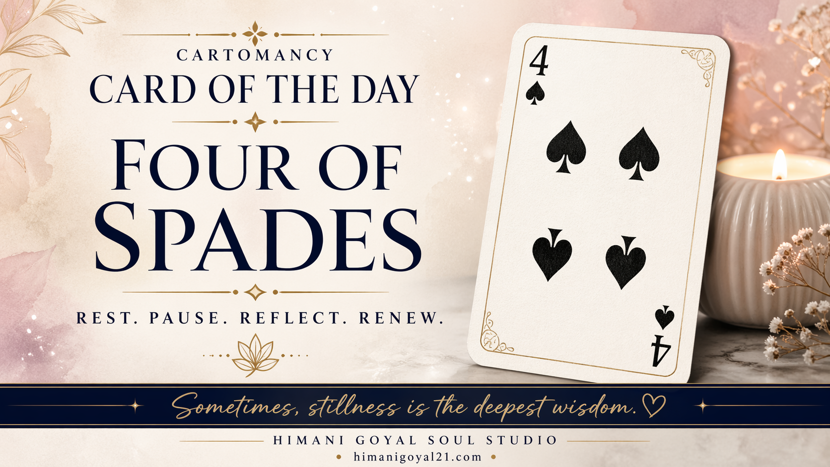 Four of Spades – Card of the Day