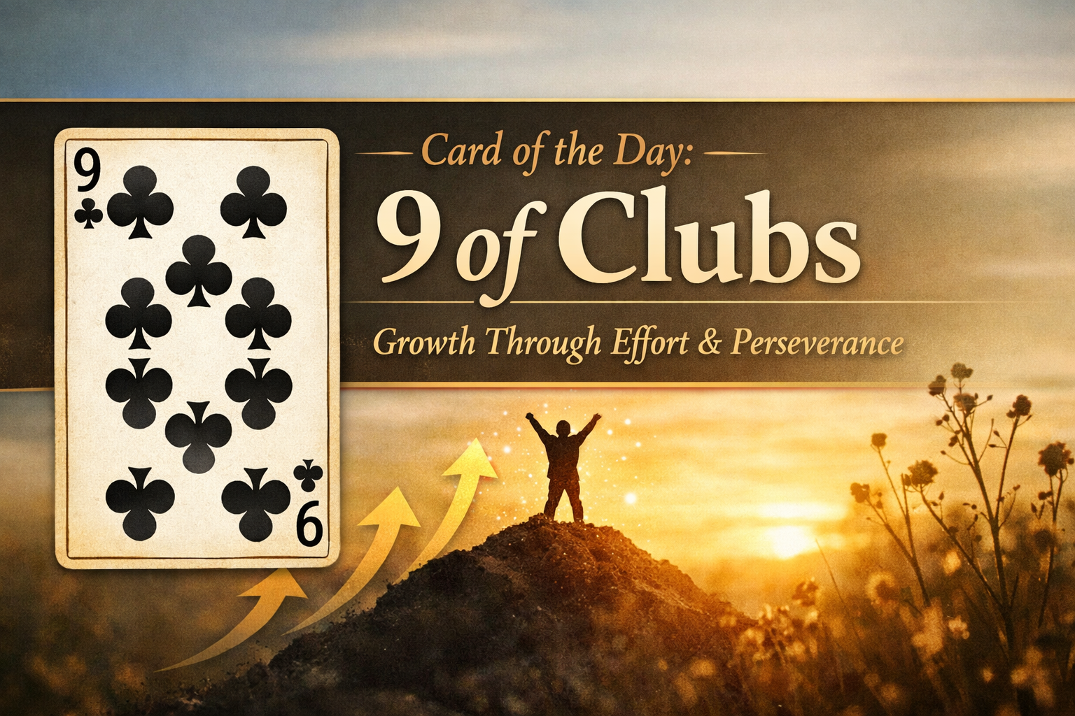 Cartomancy Card of the Day9 of Clubs