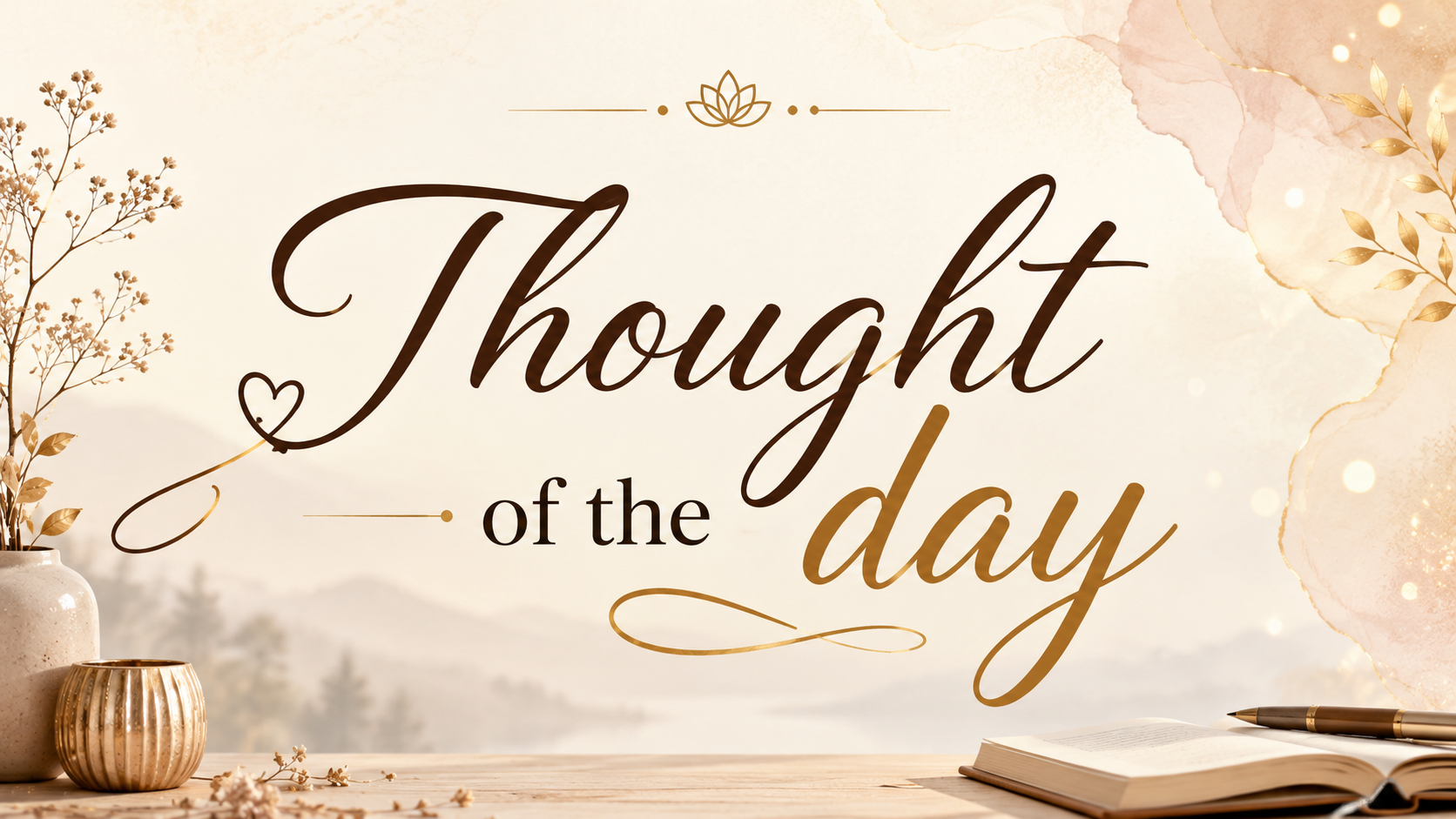 Thought of the day