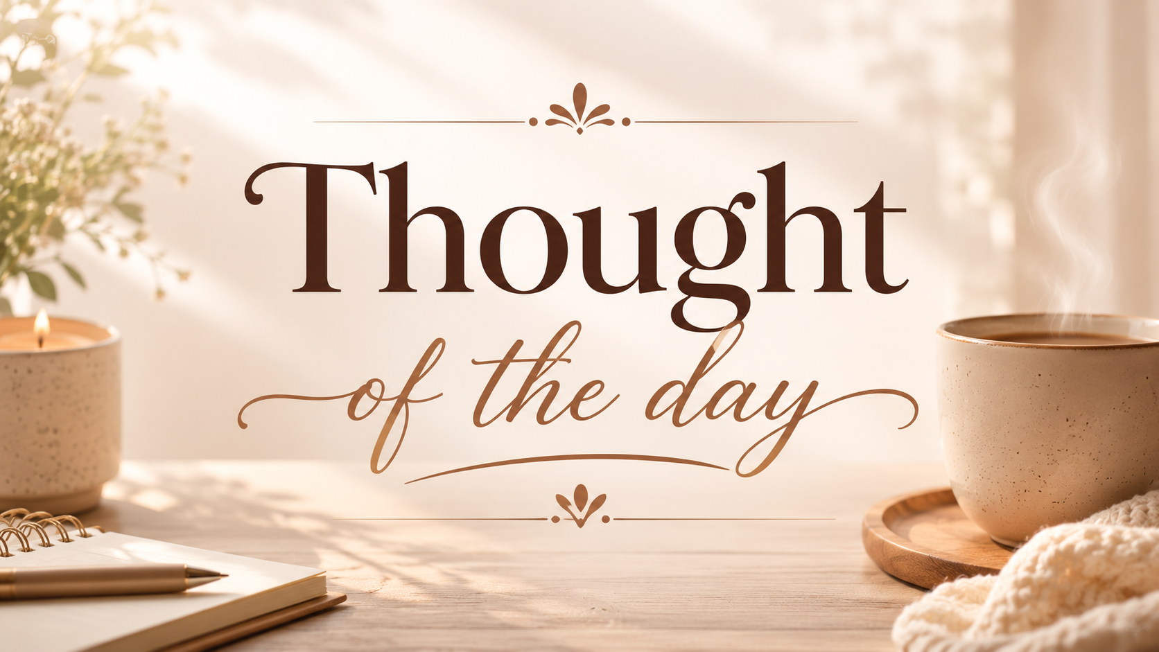 Thought of the day