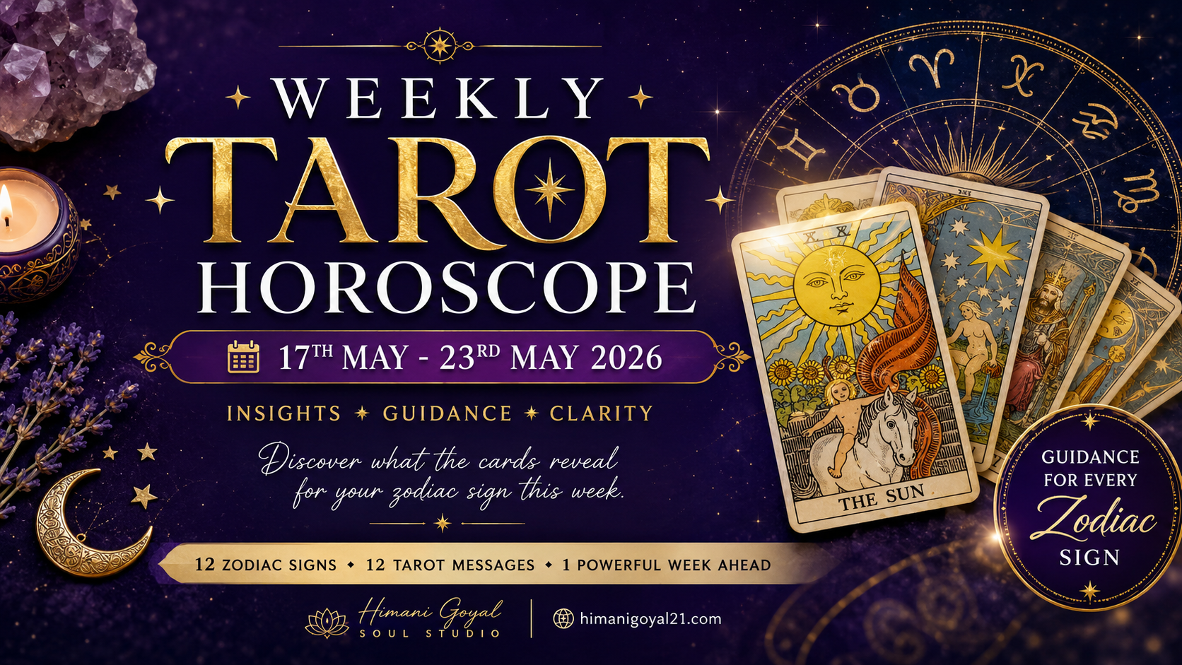 Weekly Tarot Horoscope: 17th May – 23rd May 2026