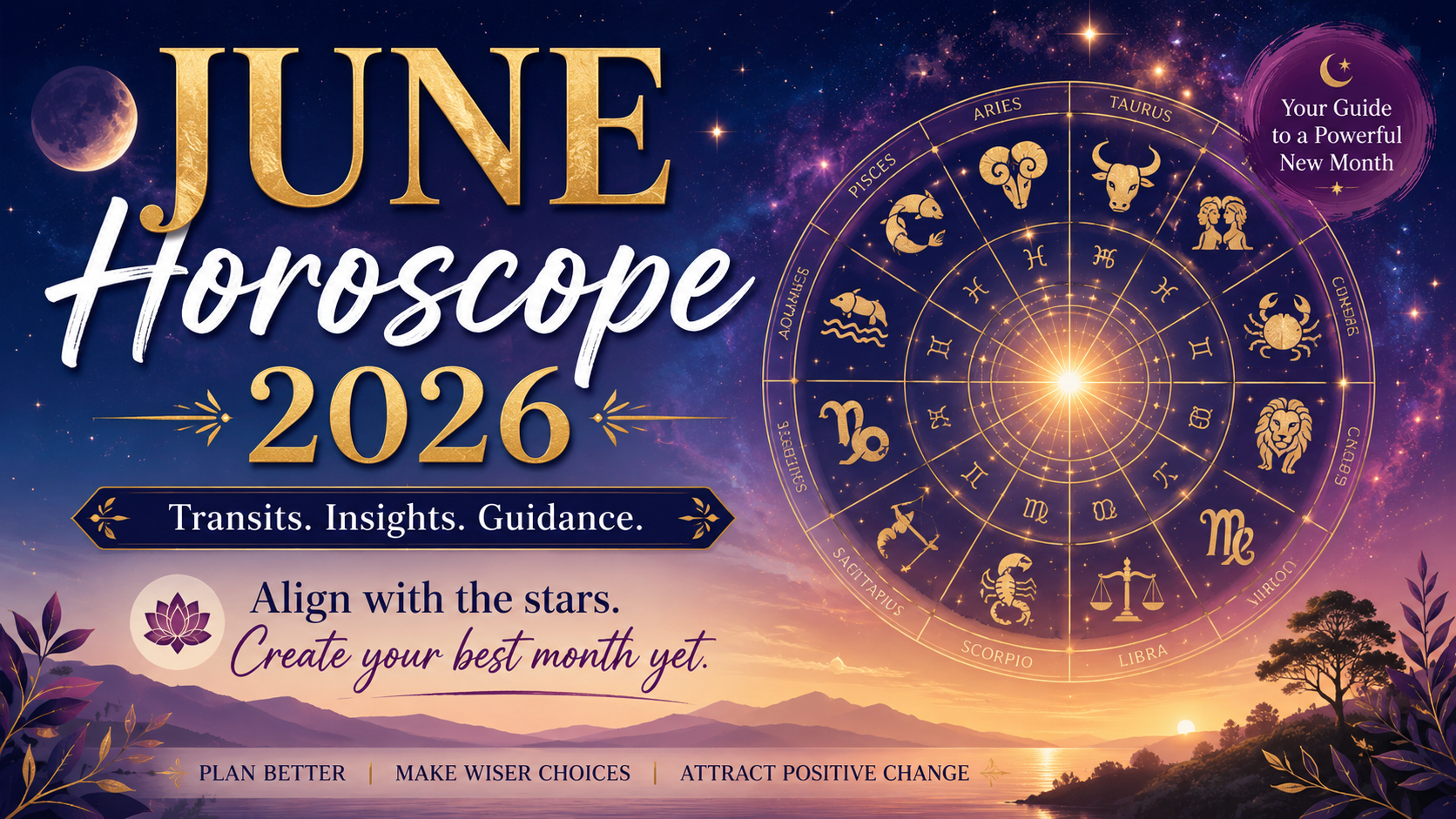 June 2026 Monthly Vedic Horoscope