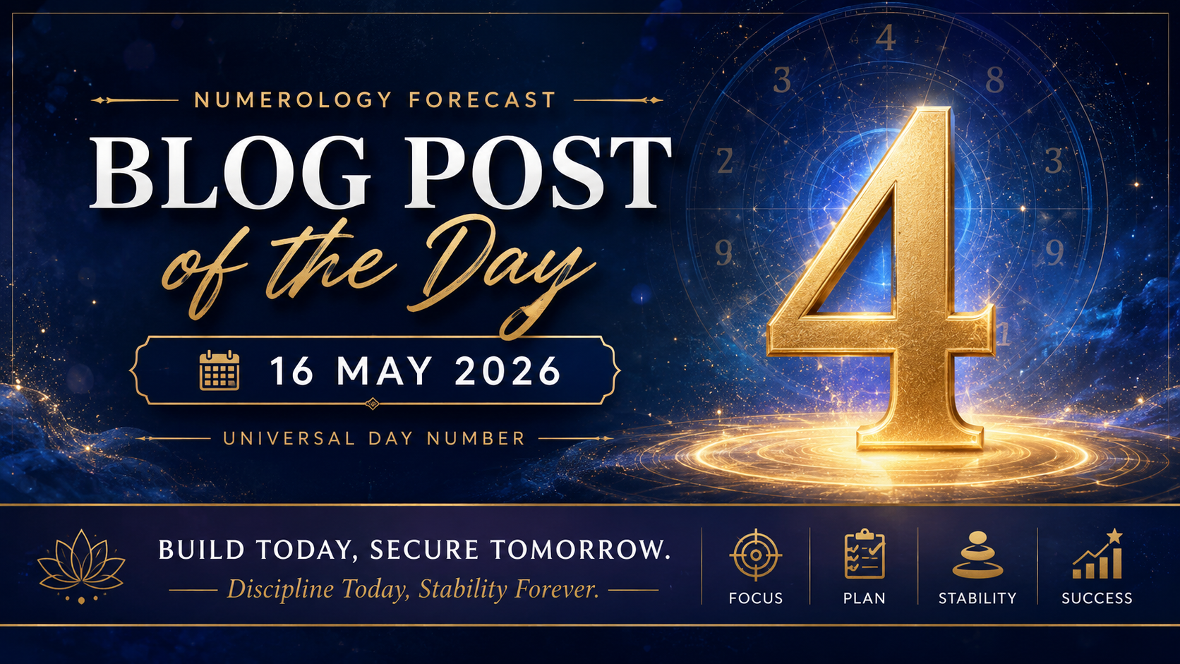 Numerology Forecast for 16 May 2026