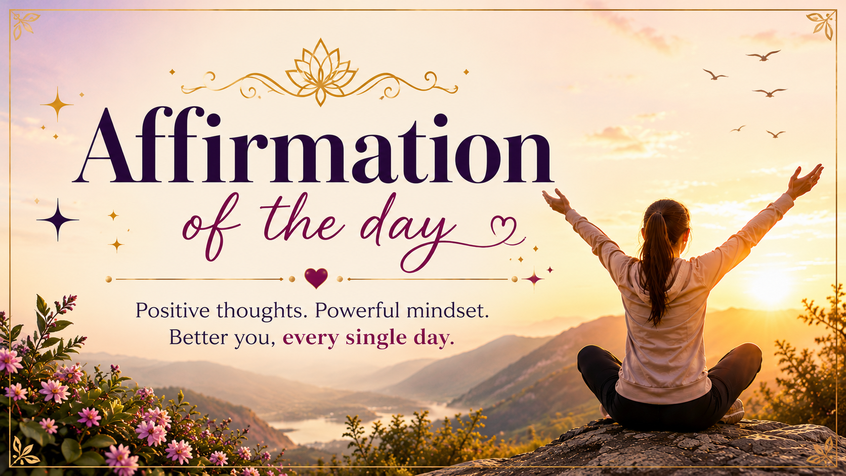 Affirmation of the day