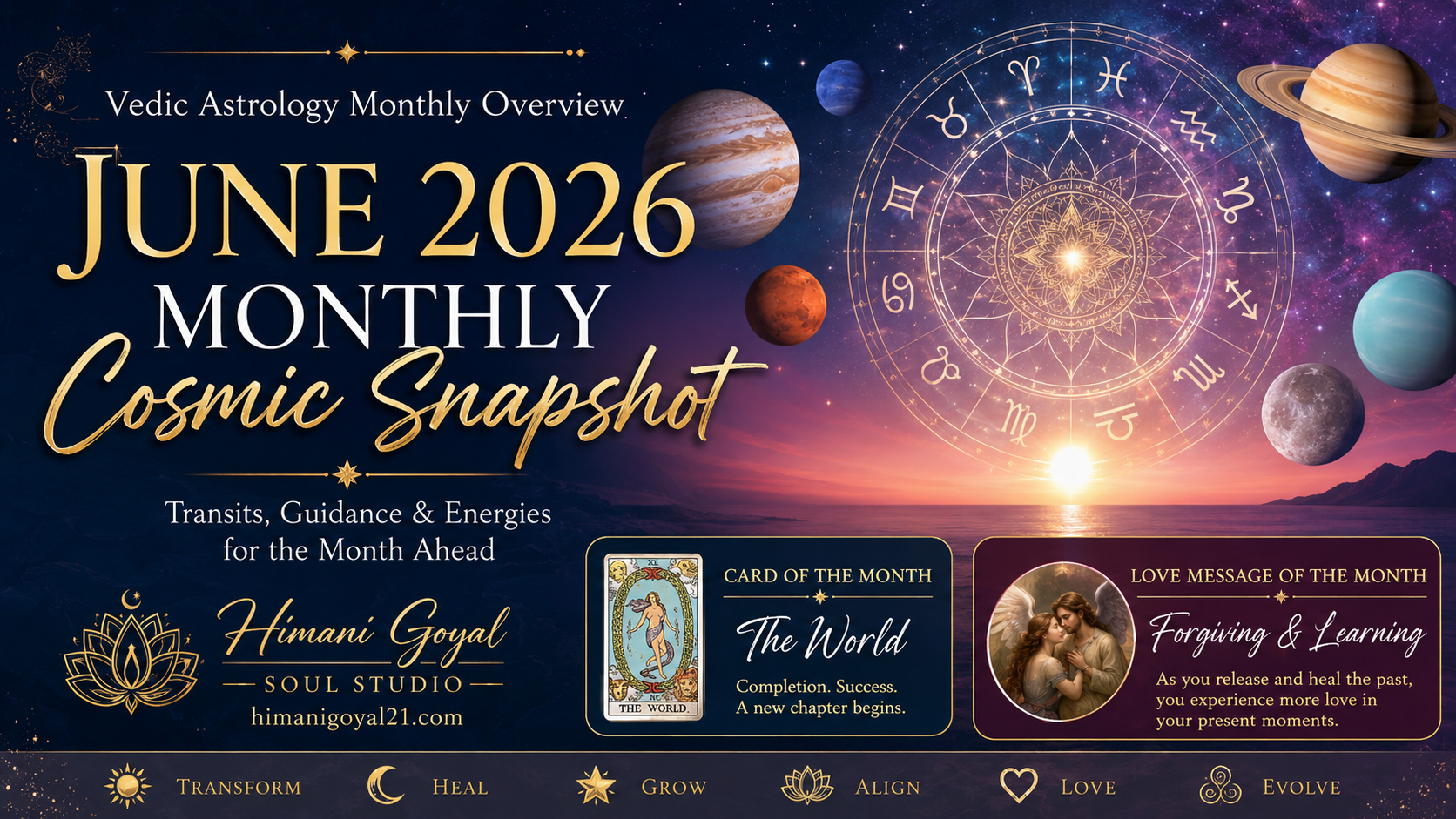 June 2026 Monthly Cosmic Snapshot