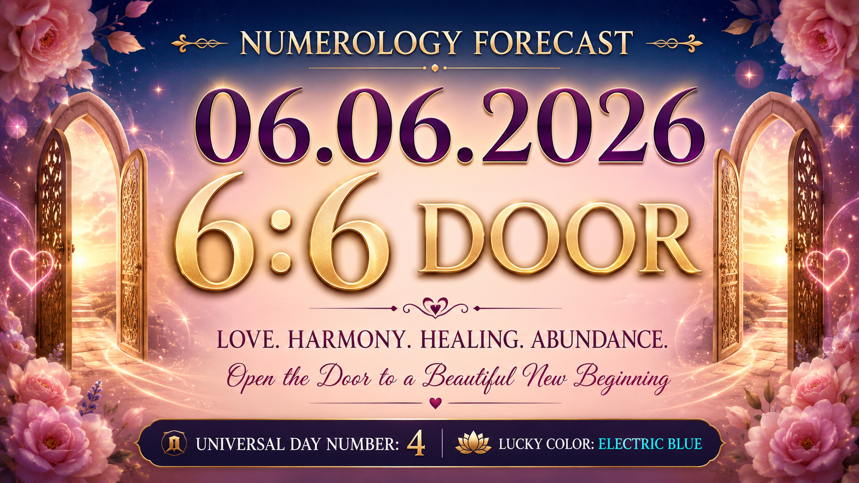 06.06.2026 Numerology Forecast – The Powerful 6:6 Energy Portal