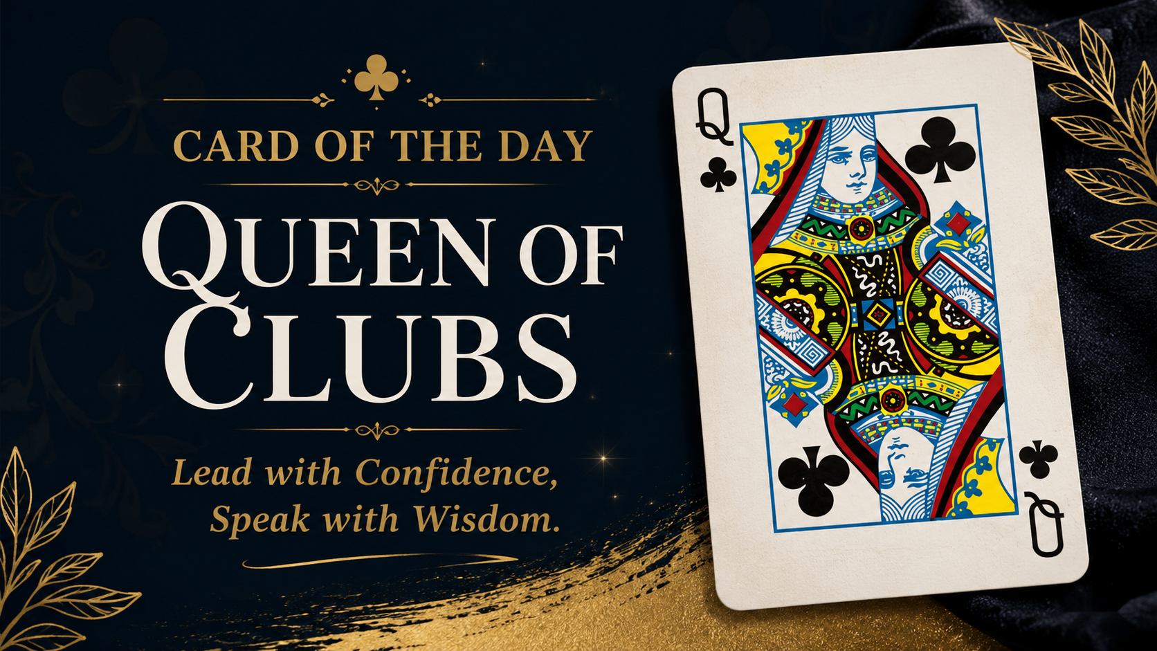 Card of the Day: Queen of Clubs