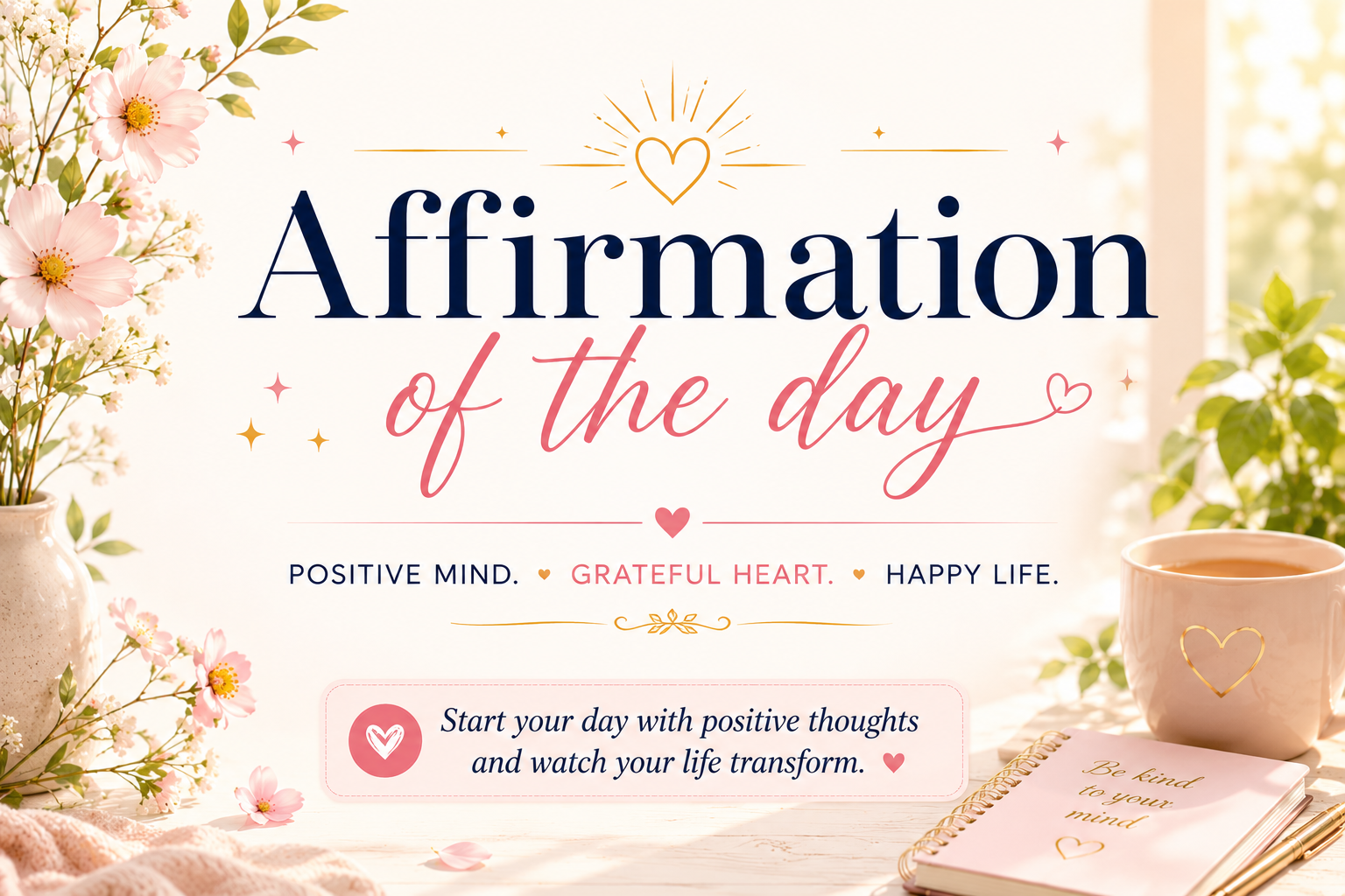 Affirmation of the day