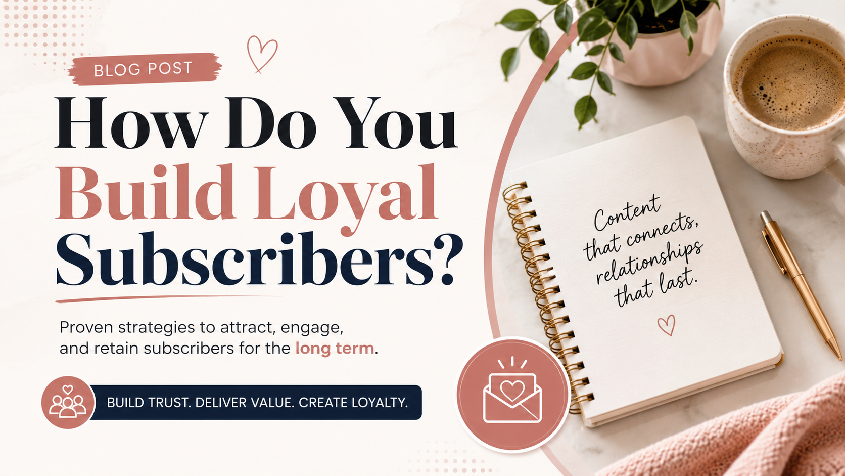 How do you build loyal subscribers?