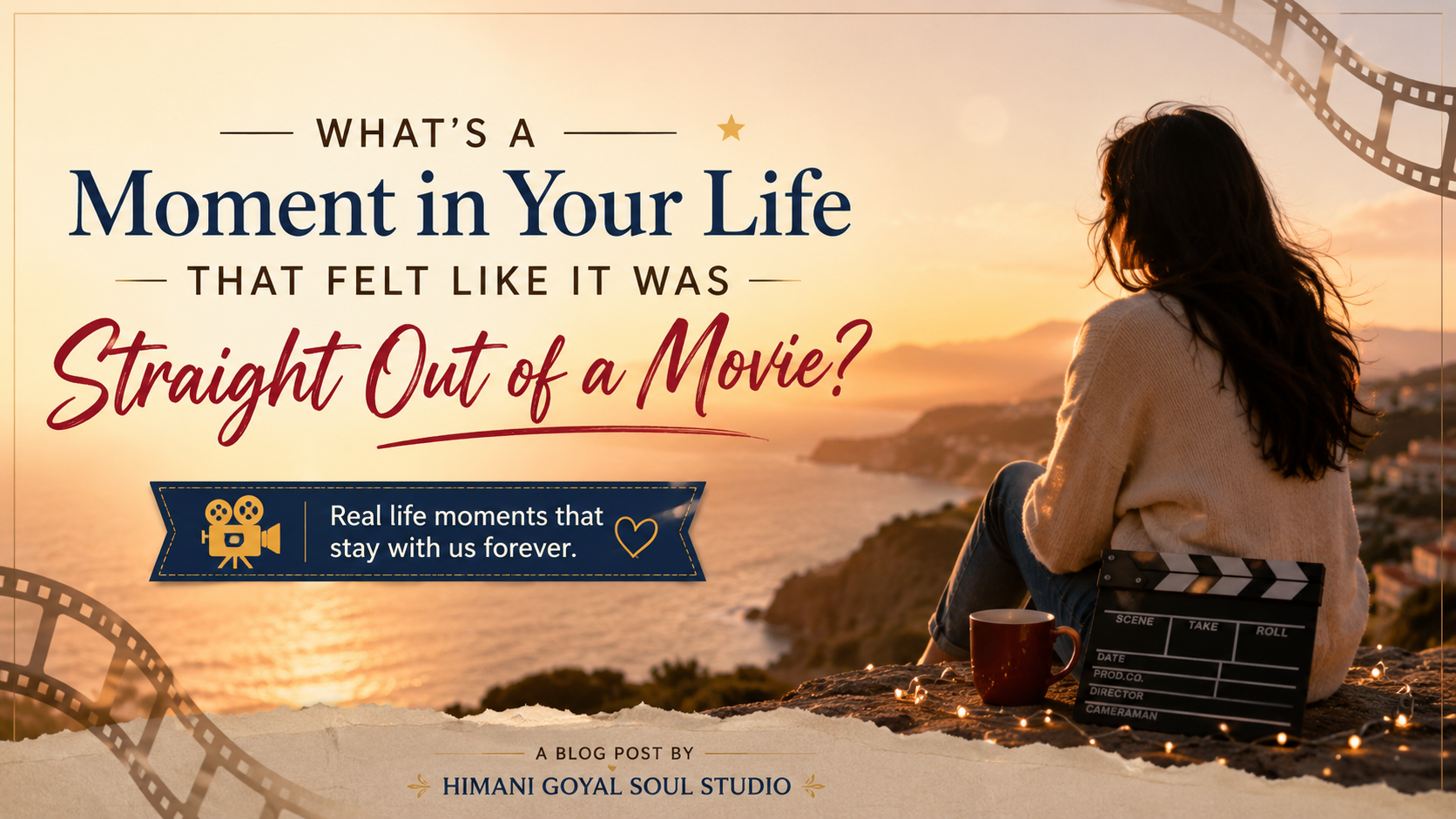 What’s a moment in your life that felt like it was straight out of a movie?