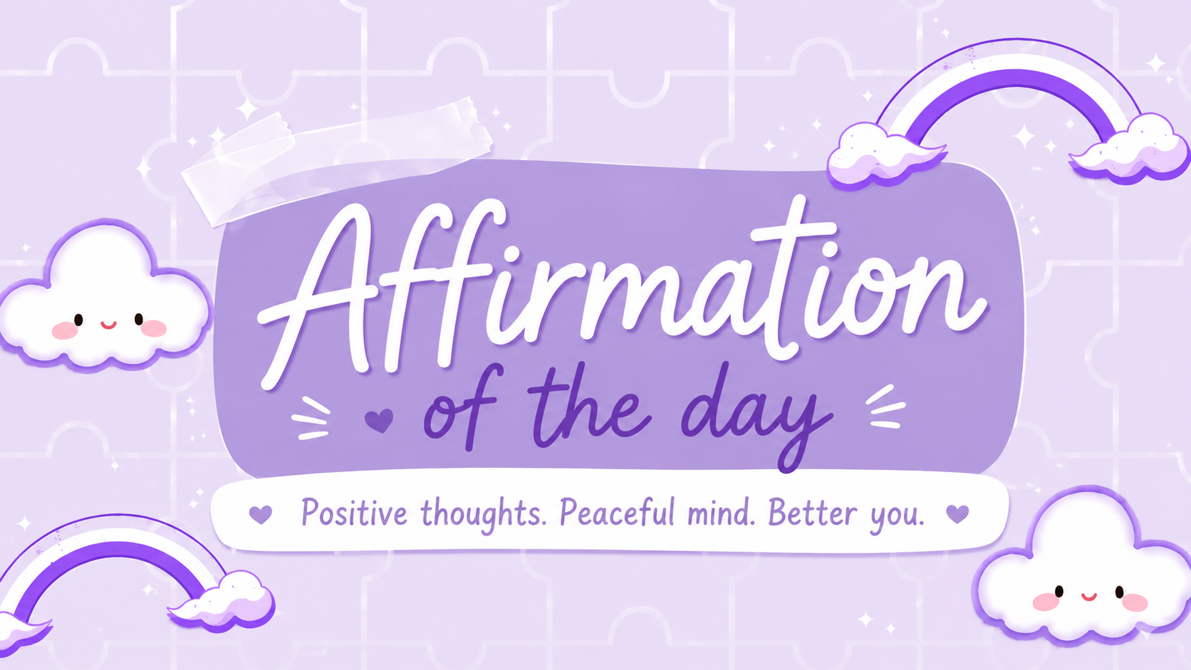 Affirmation of the day