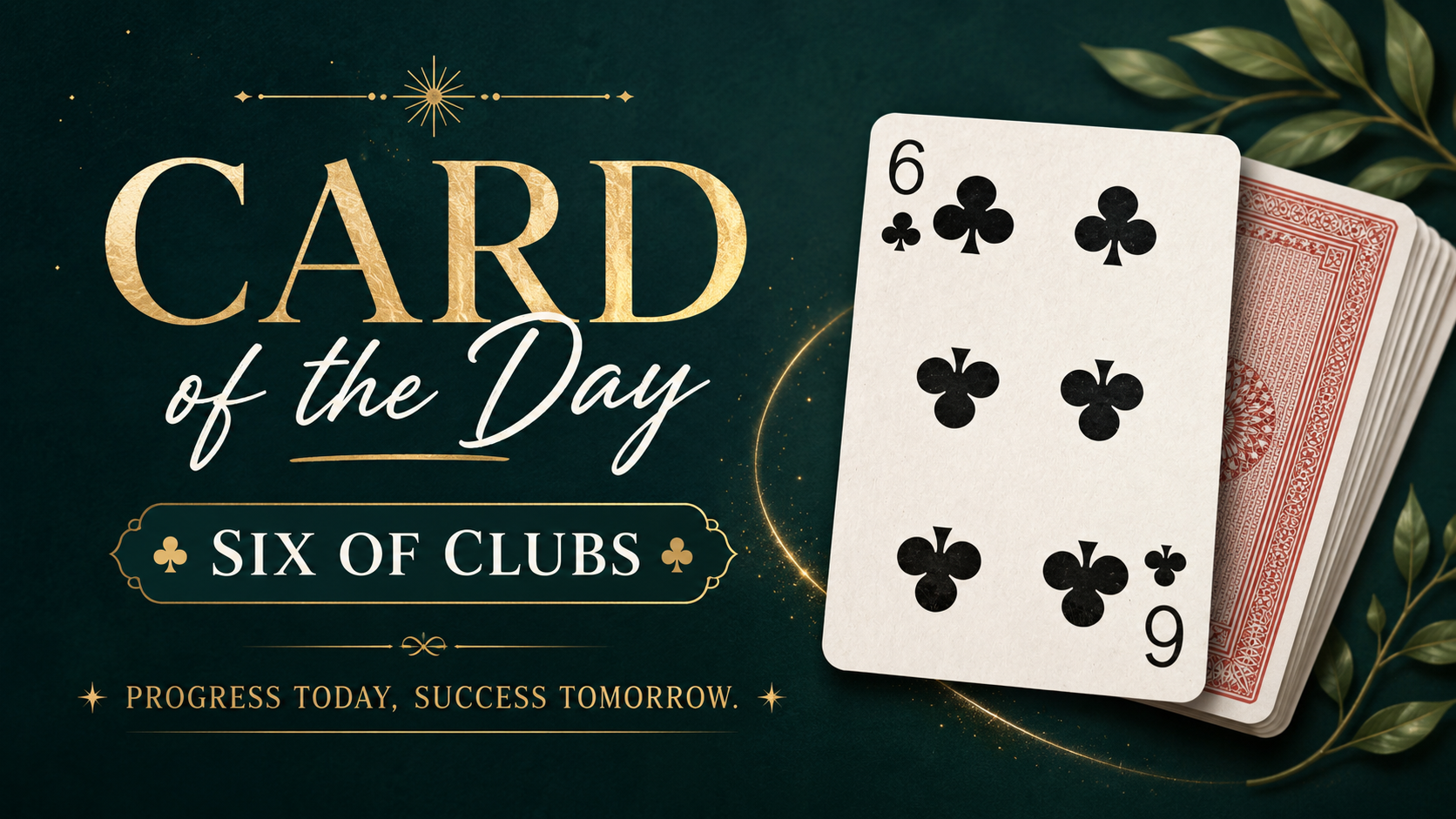 Card of the Day: Six of Clubs