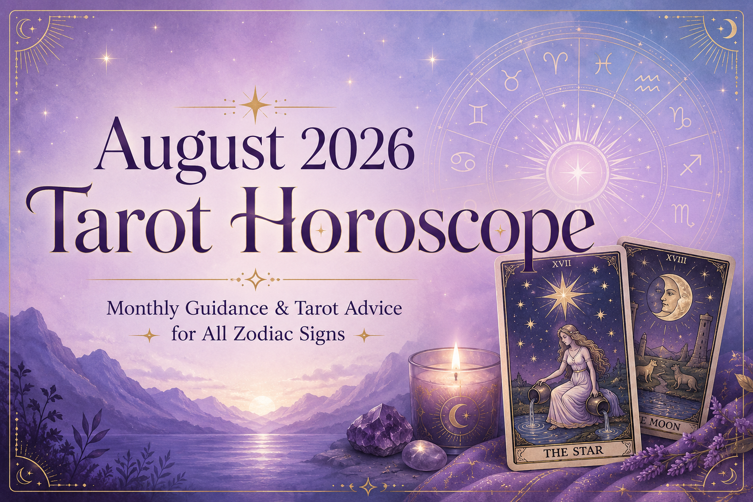 August 2026 Tarot Horoscope: Monthly Guidance for All Zodiac Signs