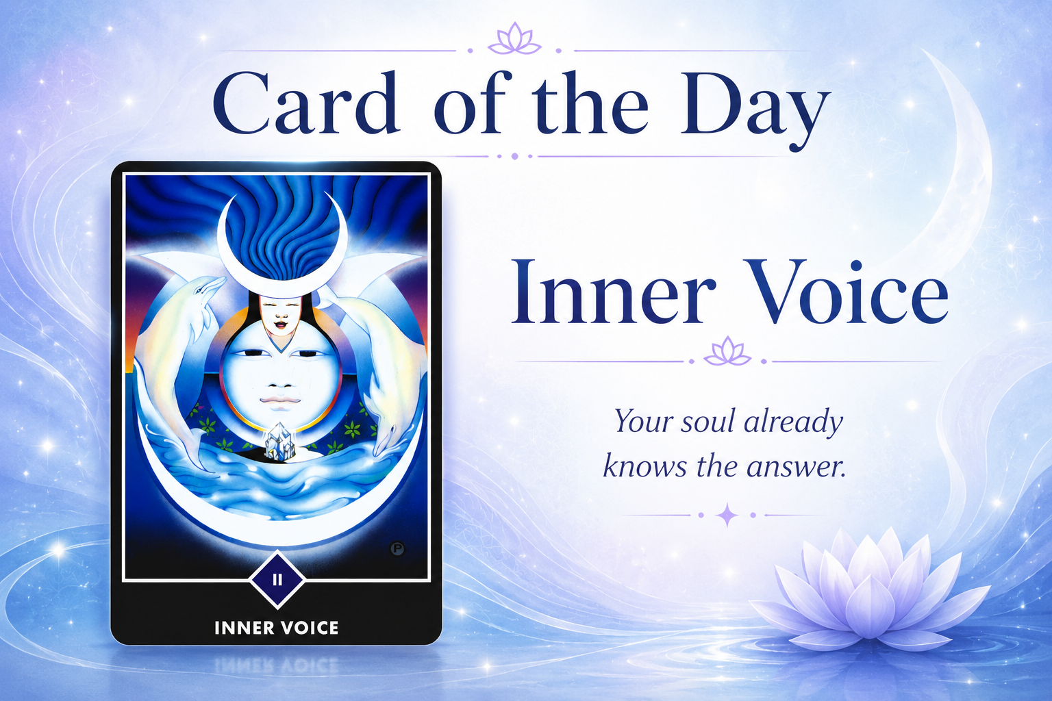 Card of the Day: Inner Voice