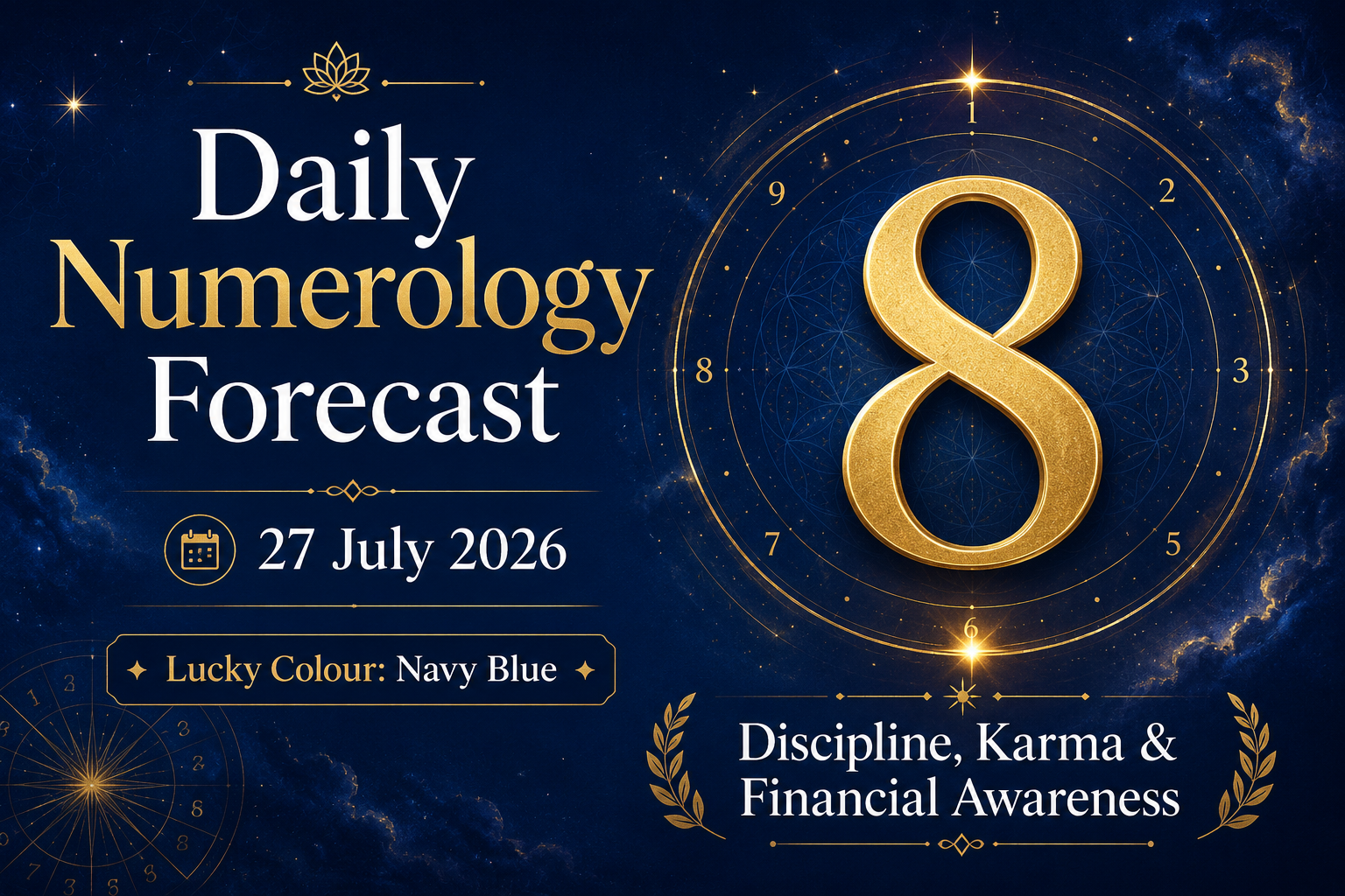 Daily Numerology Forecast: 27th July 2026