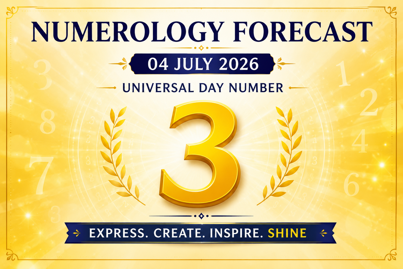 Numerology Forecast for 4th July 2026