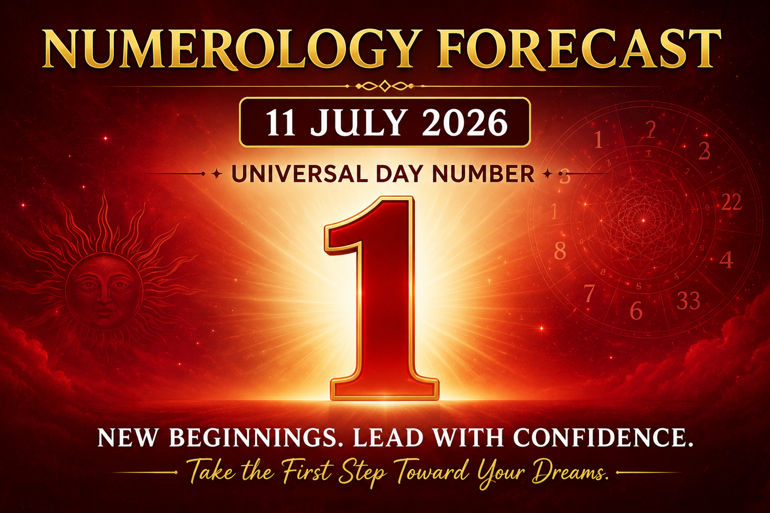 Numerology Forecast – 11 July 2026